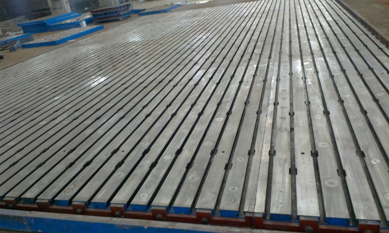 铸铁拼接平台-铸铁铁地板-铁地板